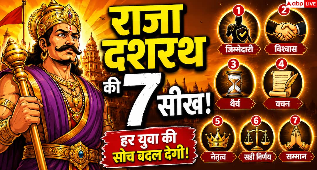 Ramayan: राजा दशरथ की वो 7 बातें, जिन्हें अपनाकर बदल सकती है आपकी जिंदगी! Ramayan: राजा दशरथ की वो 7 बातें, जिन्हें अपनाकर बदल सकती है आपकी जिंदगी!