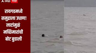 धक्कादायक! रायगडमध्ये भरतीमुळं समुद्राला उधाण, लाटांमुळं मच्छिमारांची बोट बुडाली, भिवंडीतही 17 वर्षाचा मुलगा बेपत्ता
