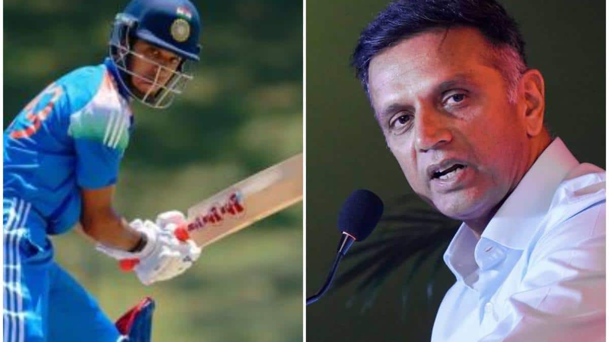 Anvay Dravid 87 Rescues India U19 in Youth ODI