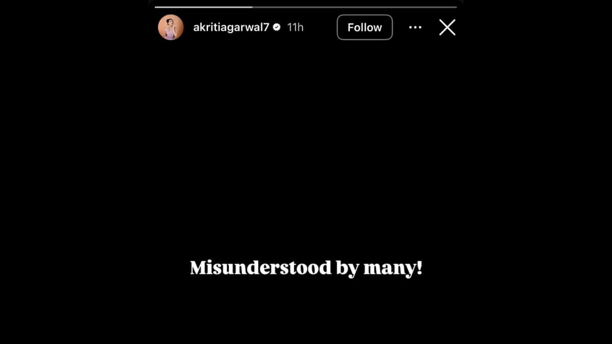 (Image Source: Instagram/@akritiagarwal7)