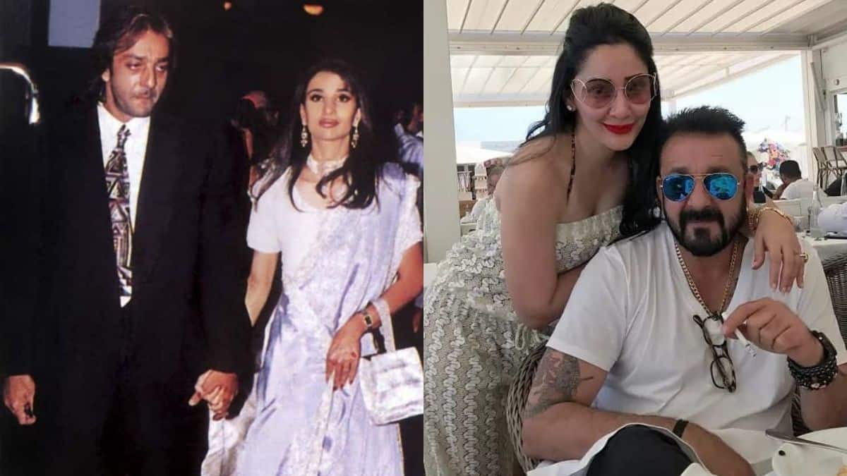 Then Sanjay married Rhea Pillai in 1998, but they started living separately from 2005 and announced their separation in 2008. However, in 2008 itself, Sanjay married Manyata Dutt, with whom he has twin children, Shahran Dutt and Iqra Dutt.