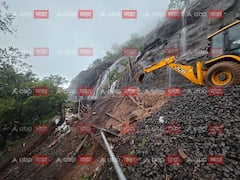 Landslide on Mumbai Pune Railway Line: मुंबई-पुणे लोहमार्गावर दरड; रेल्वे सेवा पूर्णपणे ठप्प, कोसळणारा पाऊस अन् दगड-मातीच्या ढिगाऱ्याचे अंगावर काटा आणणारे PHOTOs
