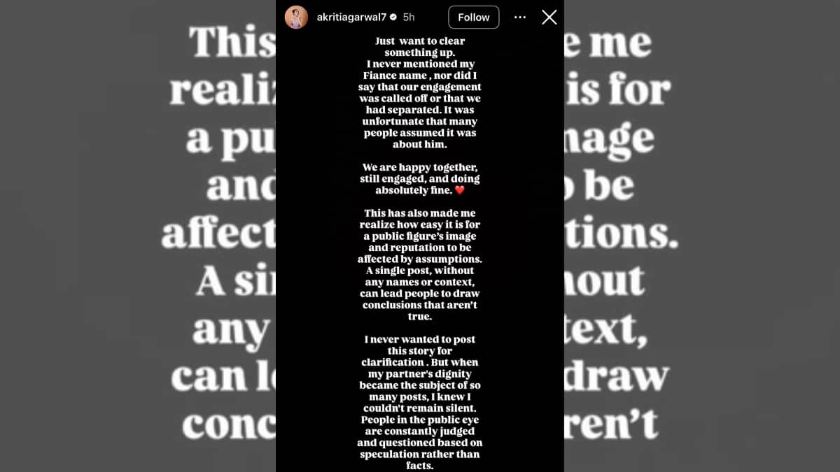 (Image Source: Instagram/@akritiagarwal7)