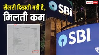 SBI Manager Salary: कागज पर 35 लाख रुपए, हाथ में कितना? SBI मैनेजर की सैलरी स्लिप देख घूम गया लोगों का सिर