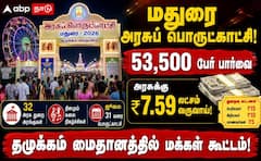 மதுரை அரசுப் பொருட்காட்சி: மக்கள் கூட்டம் அலைமோதுகிறது! பல லட்சம் வருவாய் ஈட்டி சாதனை!