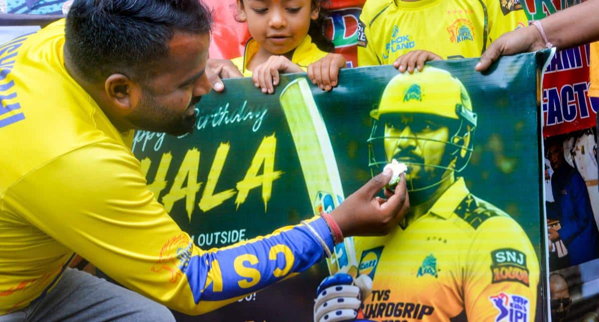 CM Stalin Wishes MS Dhoni on 45th Birthday
