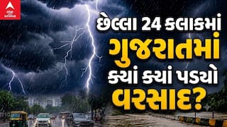 Gujarat Rain Updates: છેલ્લા 24 કલાકમાં ગુજરાતમાં 225 તાલુકામાં વરસાદ, સૌથી વધુ વાપીમાં 8.58 ઈંચ વરસાદ