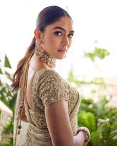 Mrunal Thakur: శారీలో మృణాల్ ఠాకూర్... ఇంతందంగా ఉంటే ఎలాగమ్మా!