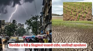 Vidarbha Rain Deficit : मुंबई-पुण्यात पुरेपूर; मात्र नागपूरसह विदर्भातील 11 पैकी 8 जिल्ह्यांमध्ये पावसाची मोठी तूट; मराठवाड्यातील धाराशिवही  तहानलेलाच!