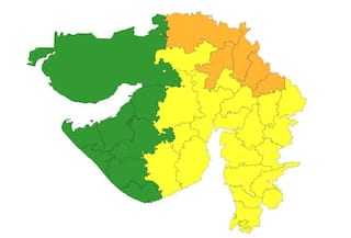 હવામાન વિભાગનું એલર્ટ: આગામી 3 કલાકમાં ગુજરાતના 5 જિલ્લામાં ઓરેન્જ અને 22માં યલો એલર્ટ