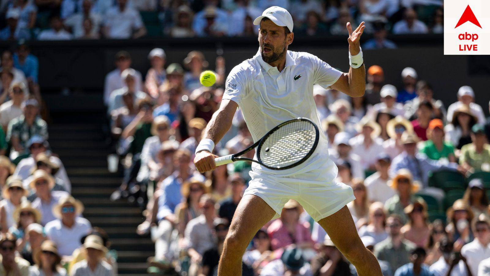 Novak Djokovic: ৫ ঘণ্টা ১৫ মিনিটের ম্য়ারাথন দ্বৈরথ, রেকর্ড টানা অষ্টমবার উইম্বলডনের সেমিতে অপ্রতিরোধ্য জকোভিচ