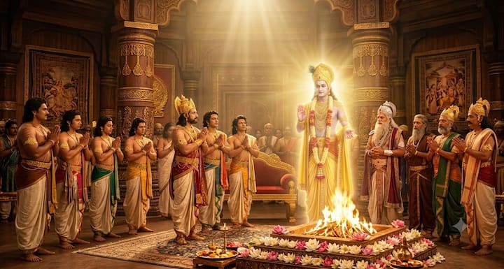 A man is not identified by his birth, family or position, but by his deeds. The qualities and actions of Shri Krishna made him the best. Therefore, do such actions in life that become an inspiration for others. Only the legacy of good deeds makes a person immortal.