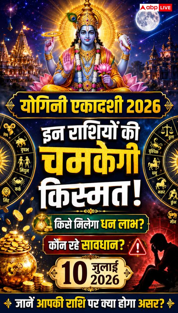 योगिनी एकादशी पर किस राशि को मिलेगा धन लाभ, कौन रहे सतर्क?