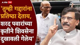 Sanjay Raut and Sharad Pawar: ज्या गद्दाराने आपलं सरकार पाडलंय त्याच्या छताखाली जाऊन बैठका घेतल्याने मोठ्या नेत्यांची विश्वासार्हता कमी होते; संजय राऊतांकडून शरद पवारांवर शरसंधान