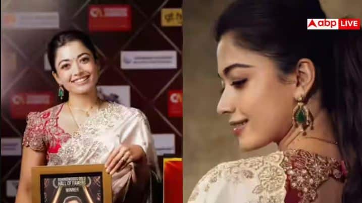 Rashmika Mandanna Saree Look : ਇੱਕ ਸਾੜੀ ਅਤੇ ਬਿਲਕੁਲ ਵੱਖਰਾ ਅੰਦਾਜ਼। ਜਦੋਂ ਵੀ ਰਸ਼ਮਿਕਾ ਮੰਦਾਨਾ ਕਿਸੇ ਖਾਸ ਲੁੱਕ ਵਿੱਚ ਨਜ਼ਰ ਆਉਂਦੀ ਹੈ, ਉਹ ਸਿਰਫ਼ ਇੱਕ ਪਹਿਰਾਵਾ ਨਹੀਂ ਰਹਿੰਦਾ, ਸਗੋਂ ਇੱਕ ਨਵਾਂ ਫੈਸ਼ਨ ਟ੍ਰੈਂਡ ਬਣ ਜਾਂਦਾ ਹੈ। ਉਨ੍ਹਾਂ ਦਾ ਹਾਲੀਆ ਸਾੜੀ ਲੁੱਕ ਵੀ ਕੁਝ ਐਸਾ ਹੀ ਹੈ, ਜਿਸ ਵਿੱਚ ਸ਼ਾਹੀ ਸ਼ਾਨ ਅਤੇ ਸਾਦਗੀ ਦਾ ਖੂਬਸੂਰਤ ਮੇਲ ਦੇਖਣ ਨੂੰ ਮਿਲਿਆ। ਇਸ ਲੁੱਕ ਵਿੱਚ ਉਨ੍ਹਾਂ ਨੇ ਰਵਾਇਤੀ ਕਾਰੀਗਰੀ ਨੂੰ ਆਧੁਨਿਕ ਸੋਚ ਨਾਲ ਇਸ ਤਰ੍ਹਾਂ ਜੋੜਿਆ ਕਿ ਪੂਰਾ ਅੰਦਾਜ਼ ਬਹੁਤ ਹੀ ਸੰਤੁਲਿਤ ਅਤੇ ਆਕਰਸ਼ਕ ਲੱਗਿਆ।