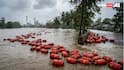 On Cam: 3,000 LPG Cylinders Swept Into Maha River After Floodwaters Inundate HPCL Plant; Warning Issued