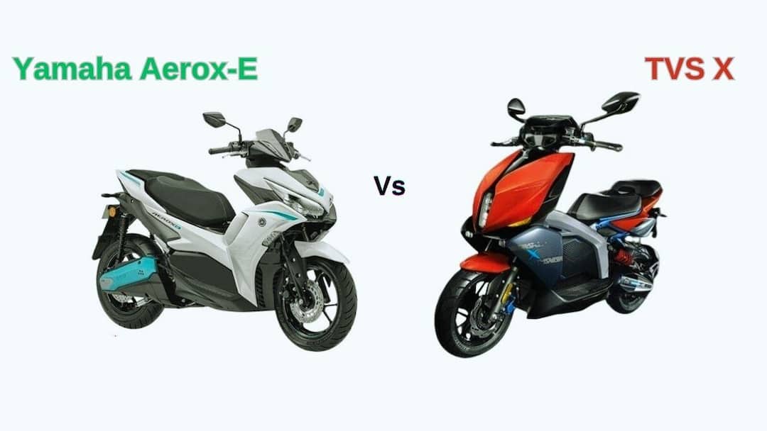 ஒரே சார்ஜில் 159 கி.மீ. ரேஞ்ச்.. மைலேஜில் எது டாப்? விலையில் எது ஒர்த்? Yamaha Aerox-E vs TVS X எலக்ட்ரிக் ஸ்கூட்டரின் (A to Z) ஒப்பீடு