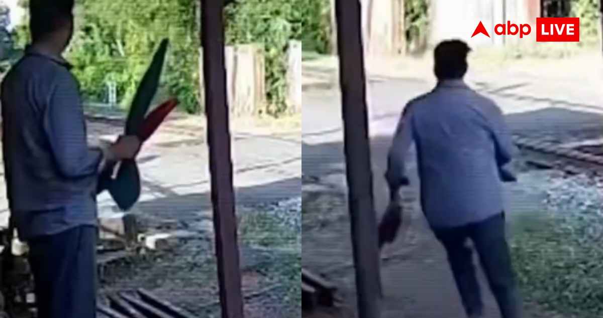 Tamil Nadu Railway Viral Video: तेज रफ्तार ट्रेन के सामने फंसा शख्स, रेलवे गेटकीपर ने जान पर खेलकर बचाई जिंदगी, VIDEO वायरल