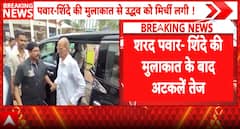 Maharashtra Politics: Sharad Pawar-Eknath Shinde Meeting Sparks Alliance Speculations