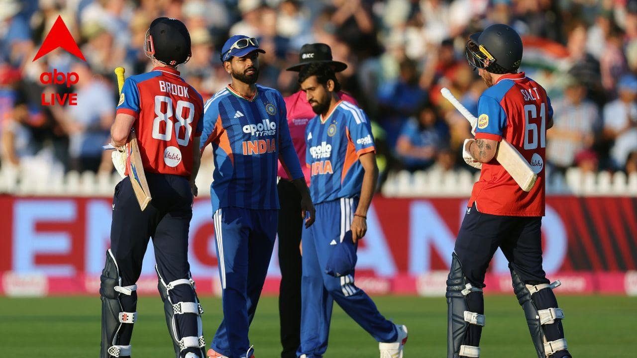 ENG vs IND: শ্রেয়সের অর্ধশতরানও রক্ষা করতে পারল না, টি-২০ সিরিজ়ে প্রথমবার ইংল্যান্ডের কাছে হারল ভারত