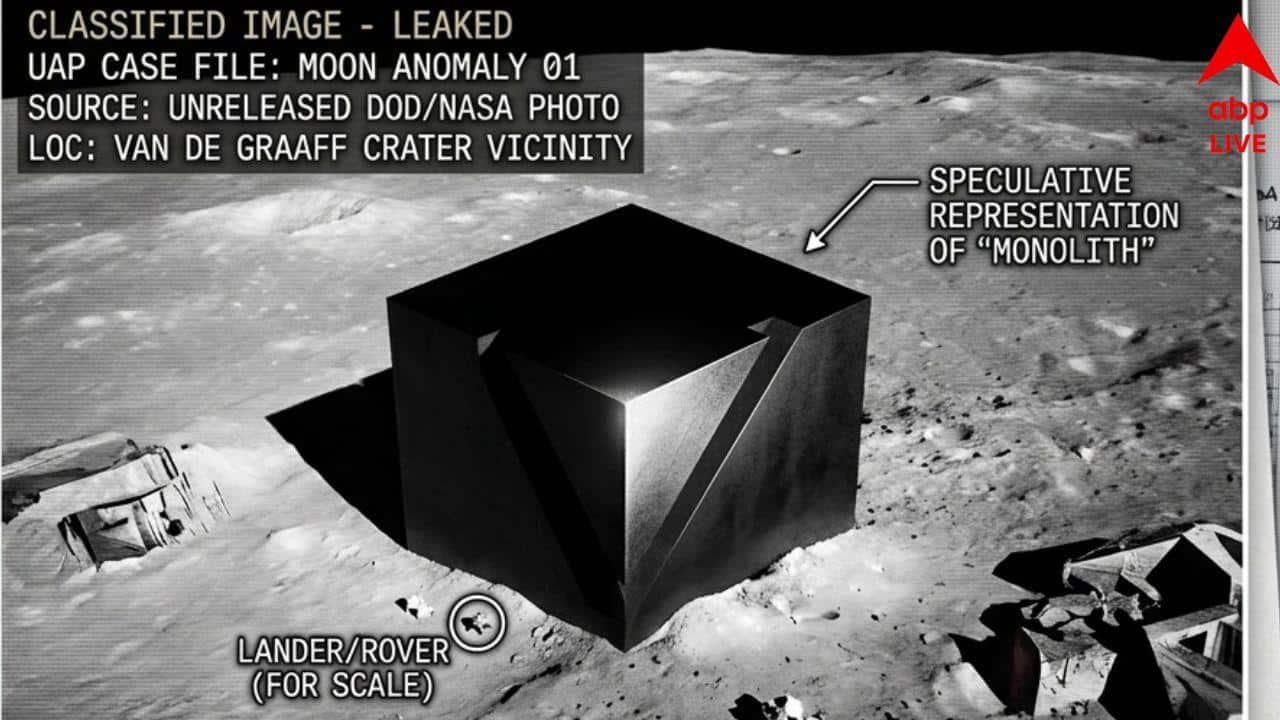 UFO Files: চাঁদের মাটিতে বিরাট বিরাট স্তম্ভ, এলিয়েনের অস্তিত্ব লুকিয়ে যাচ্ছে আমেরিকা? বলছেন প্রাক্তন পেন্টাগন আধিকারিক