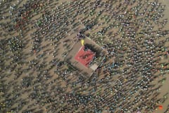 Pandharpur : पंढरपुरात हजारो सायकलस्वारांची दिंडी, रिंगण करत हरिनामाचा जयघोष, पंढरी दुमदुमली