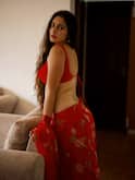 Megha Shukla Photo: રેડ સાડીમાં ગ્લેરમસ લાગી મેઘા શુક્લા, જુઓ સુંદર તસવીરો