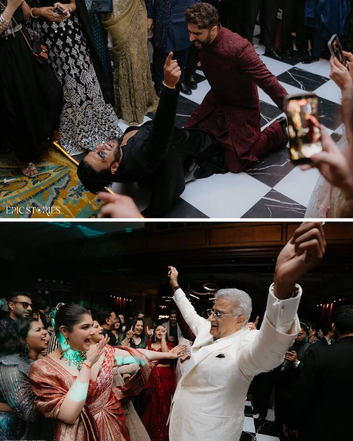 बहन के रिसेप्शन में अर्जुन कपूर और रणवीर सिंह ने जमकर डांस भी किया.