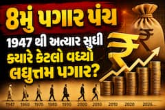 8મું પગાર પંચ: 1947 થી અત્યાર સુધી ક્યારે કેટલો વધ્યો લઘુત્તમ પગાર? જુઓ આંકડા