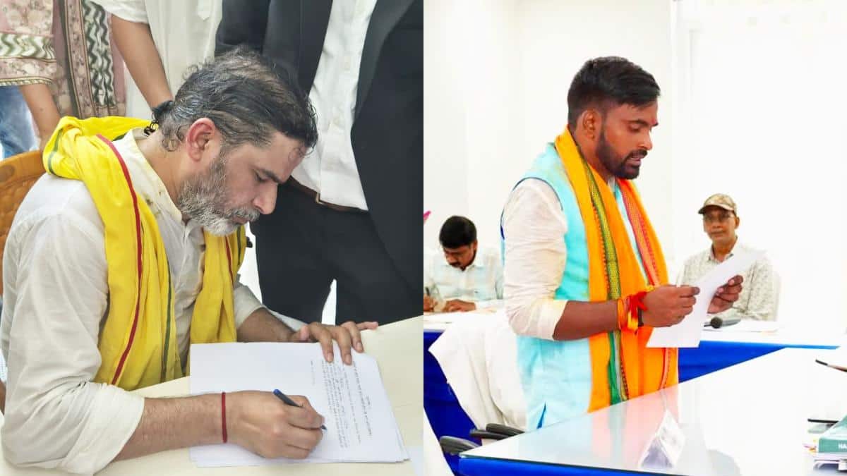 जन सुराज से प्रशांत किशोर तो BJP से नीरज सिन्हा ने किया नामांकन, PK बोले- 'ये मेरा…'