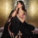Janhavi Kapoor Black Outfit: काळ्या लेहेंग्यात जान्हवी कपूरचा रॉयल लूक; 1.5 लाखांच्या डिझायनर आउटफिटने वेधलं लक्ष, PHOTOs