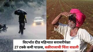 Vidarbha Monsoon 2026: विदर्भात दीड महिन्यात सरासरीपेक्षा 27 टक्के कमी पाऊस, बळीराजाची चिंता वाढली; 21 जुलैपर्यंत पावसाची शक्यता नाही, वाचा हवामान विभागाचा अंदाज