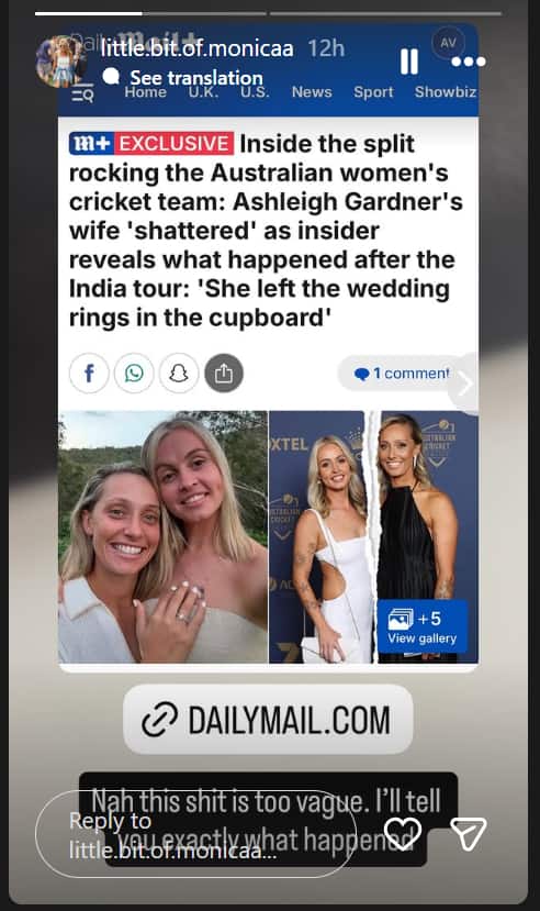 Star Australia Female Cricketer In Extramarital Affair With Woman Teammate, Says Wife