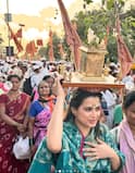 Prajakta Gaikwad: भाळी टिळा, डोक्यावर तुळशी वृंदावन; 'स्वराज्यरक्षक संभाजी' फेम अभिनेत्री पोहोचली वारीत, PHOTO's वर कौतुकाचा वर्षाव