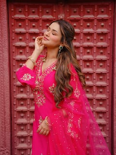 Avneet Kaur PHOTO: અવનીત કૌરે પિંક ડ્રેસમાં કરાવ્યું ફોટોશૂટ, અભિનેત્રીના સિમ્પલ લુકે જીત્યું ફેન્સનું દિલ