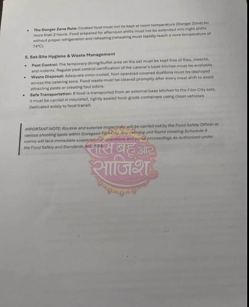 Film City में IAS तुकाराम मुंढे का खौफ, सेट पर कैटरिंग के लिए कड़े नियम लागू