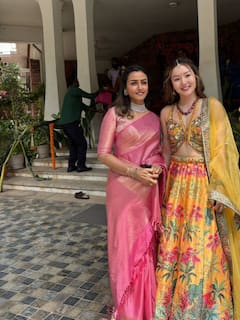 Mahesh Babu Nephew Siddharth Galla Engagement: साऊथ सुपरस्टार महेश बाबूची कोरियन सूनबाई, कुटुंबात आनंदोत्सव, मराठमोळ्या बायकोनं शेअर केलेत PHOTOs