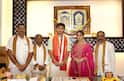 Jaya Krishna Ghattamaneni: బెజవాడ దుర్గమ్మ ఆలయంలో జయకృష్ణ, రాషా... Srinivasa Mangapuram విడుదలకు ముందు