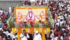 गहिनीनाथांच्या पालखीचे पंढरपूरच्या दिशेमं प्रस्थान, हजारो वारकरी सहभागी