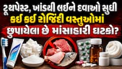 ટૂથપેસ્ટ, ખાંડથી લઈને દવાઓ સુધી: જાણો કઈ કઈ રોજિંદી વસ્તુઓમાં છુપાયેલા છે માંસાહારી ઘટકો
