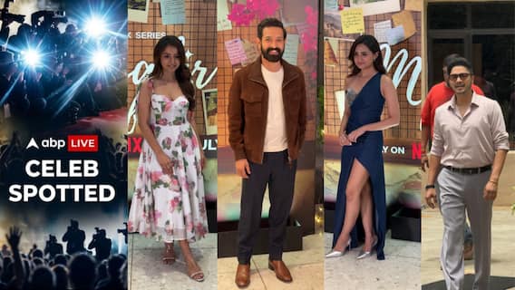 ABP Live Celeb Spotted |Vikrant Massey, Vedika Pinto And Mahima Makwana, Snapped At BKC Netflix office, Shreyas Talpade And Rajpal Yadav Also Seen In The City