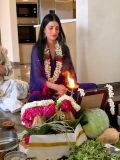 Shruti Haasan: కొత్త ఇంట్లో అడుగుపెట్టిన శృతి హాసన్... గృహప్రవేశం ఫోటోలు
