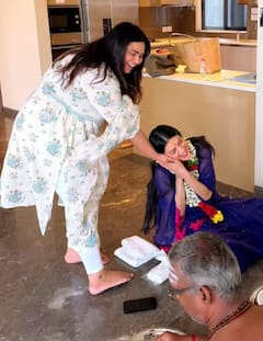 श्रुति हासन ने खरीदा नया आशियाना, गृह प्रवेश पूजा की खूबसूरत झलक आई सामने