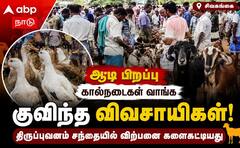 ஆடி பிறப்பு: திருப்புவனம் சந்தையில் கால்நடை விற்பனை அமோகம்.. விவசாயிகள் ஆர்வம் ஏன்?