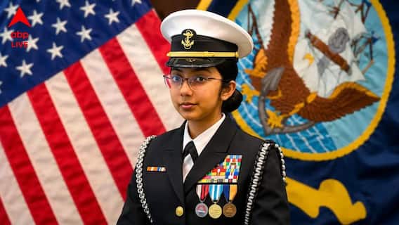 US Navy Cadet: ১৭ বছর বয়সেই ৩০০ ক্যাডেটকে নেতৃত্ব, আমেরিকান নৌবাহিনীতে যোগ দেওয়ার স্বপ্ন ঋদ্ধি চৌহানের