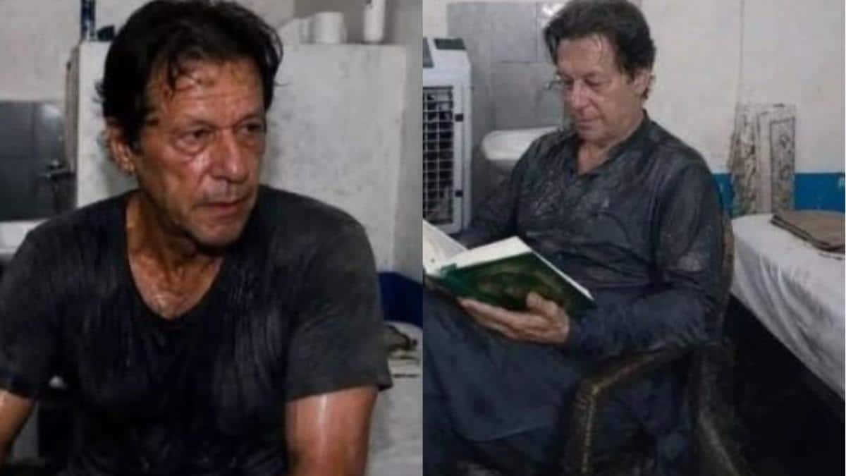Viral Images Claim To Show Imran Khan Imprisoned Under Harsh Conditions