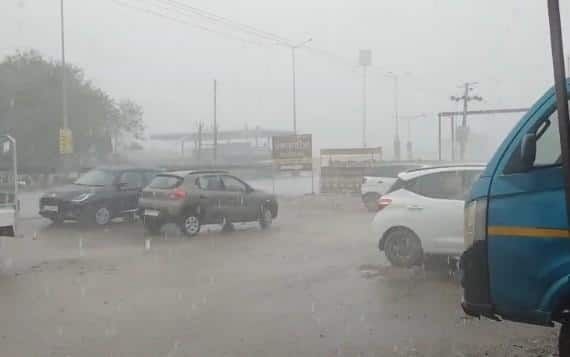 રાજકોટમાં 8 દિવસના વિરામ બાદ મેઘમહેર