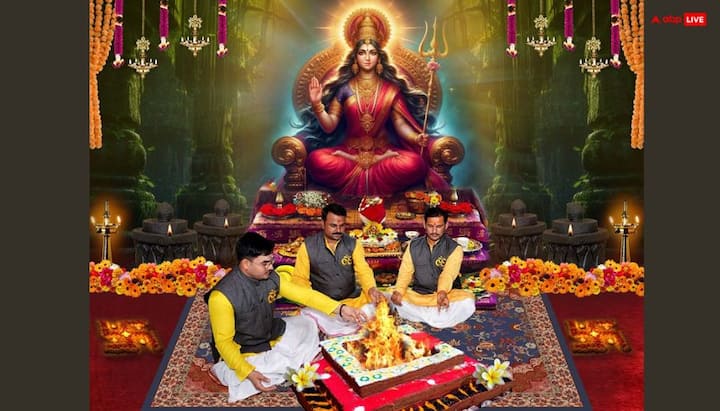गुप्त नवरात्रि में गुरुवार को लौंग और सरसों के दाने से हवन करें. मां दुर्गा के मंत्रों का जाप करें. मान्यता है इससे संतान की शिक्षा में आने वाली अड़चने खत्म होने की मान्यता है.