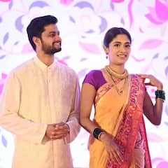 पिवळी पैठणी, हिरवा चुडा अन् केसात मोगऱ्याचा गजरा; सुप्रिया सुळेंच्या लेकीचा शाही रिसेप्शन सोहळा, मराठमोळ्या लूकवर खिळल्या सर्वांच्या नजरा PHOTOs
