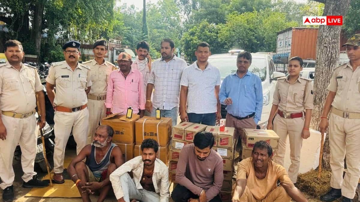 'ड्राई स्टेट' बिहार में शराबबंदी की खुली पोल! शराब स्मगलिंग करने वाले 5 तस्कर गिरफ्तार, बड़ी खेप बरामद